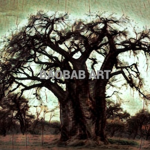 Baobab Tree of Life design –  Meaningful Printable Design for Symbolic and Timeless Decor