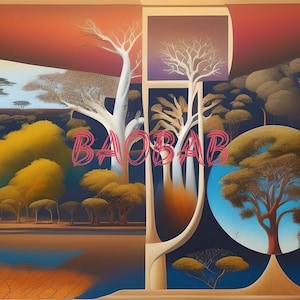Rustic and abstract Baobab printable Art – Designed to give you an Earthy and Nature-Inspired Decor option for any room.