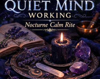 Nocturne Calm Rite – Sleep Support Ritual for Quiet Mind