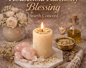 Household Harmony Blessing (Hearth Concord) – Restore Calm, Balance & Harmony in the Home