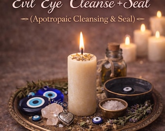 Evil Eye Cleanse and Seal (Apotropaic Cleansing & Seal) —  Remove Envy, Clear Attention, Reinforce Protection