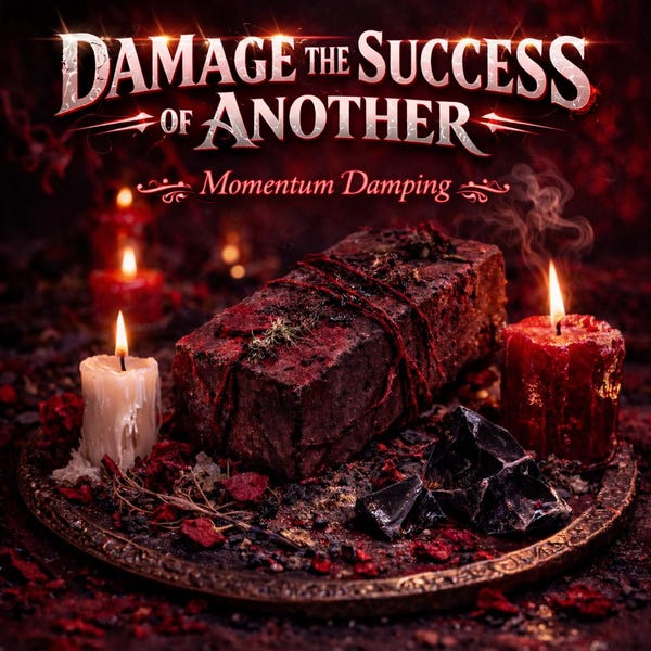 Damage the success of another (Momentum Damping) – Slow Success, Reduce Unfair Advantage, Restore Balance