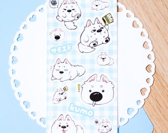 Kumo's Floof Sticker Sheet
