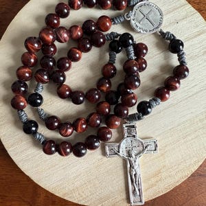 St. Benedict Gemstone Rosary