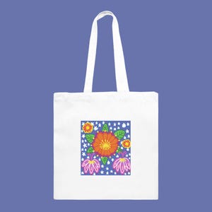 Pastel Flowers - Tote Bag Heavy