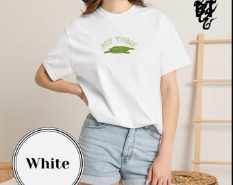 Camiseta "Not Today Frog" / Lindo estampado de rana verde / Camiseta de verano / Día de relax / Camiseta de moda / Ropa informal / Regalo para ella