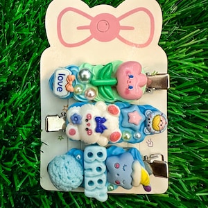 Decoden Hair Clip Set