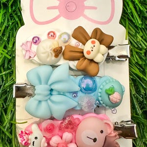 Decoden Hair Clip Set