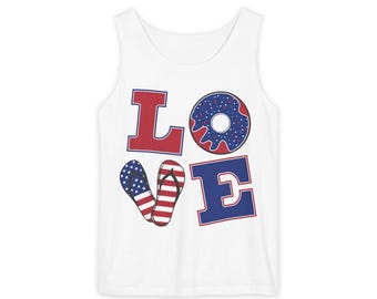 Unisex Garment-Dyed Tank Top