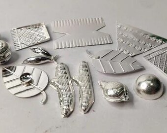 Pure Silver Vadi Biyyam Set 36g, silver pooja items, silver pooja samgri, silver puja items, silver home decor, silver puja article.