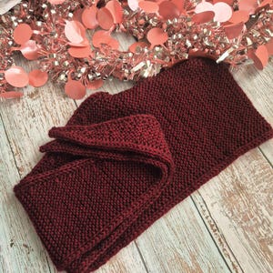 Knitted scarf, knitted hood "Sophie" scarf, cozy knitted scarf, handmade hood, 'Sophie' hood (7 colors)