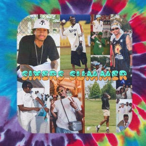 Sixers Summer Tie-Dye Tee