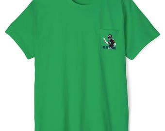 Quinyon Mitchell No Fly Zone Shirt, Unisex Eagles Heavy Weight Cotton Pocket Tee