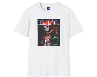 Sixers Joel Embiid Block FTC Tagless T-Shirt