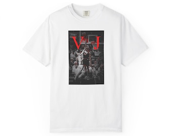 Camiseta VJ Edgecombe Block, Comfort Colors, unisex, 76ers, teñida en prenda.