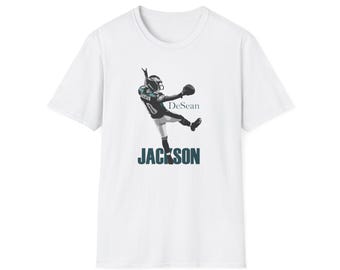 DeSean Jackson Celebration T-shirt, Unisex Eagles Garment-Dyed Graphic Tee