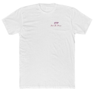 May include: White t-shirt with the text "TTT Trust The Process" in pink lettering.