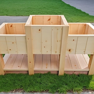 DIY Garten Blumenkasten Bauplan, DIY Bauplan, Holz Arbeitsplan, pdf Datei