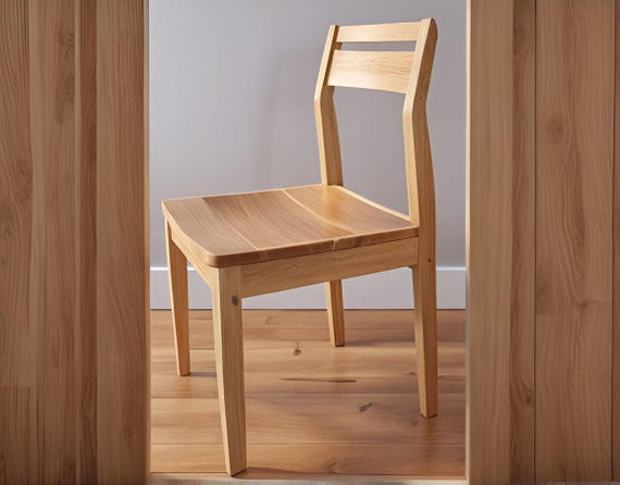 DIY Modern Wood Chair Plan: Beginner-Friendly PDF (Instant Download)