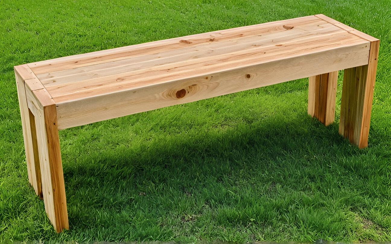 DIY wooden Outdoor Bench Build Plan, Patio Furniture, Outdoor Bench, Build Plan, pdf file