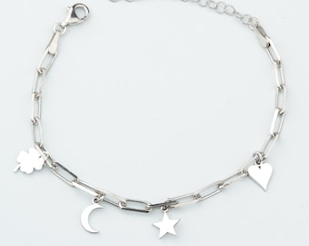 Crea tu propia pulsera de dijes: joyas personalizadas de oro o plata