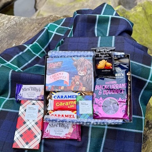 Scottish Sweet Hamper-Scottish Sweetie Box