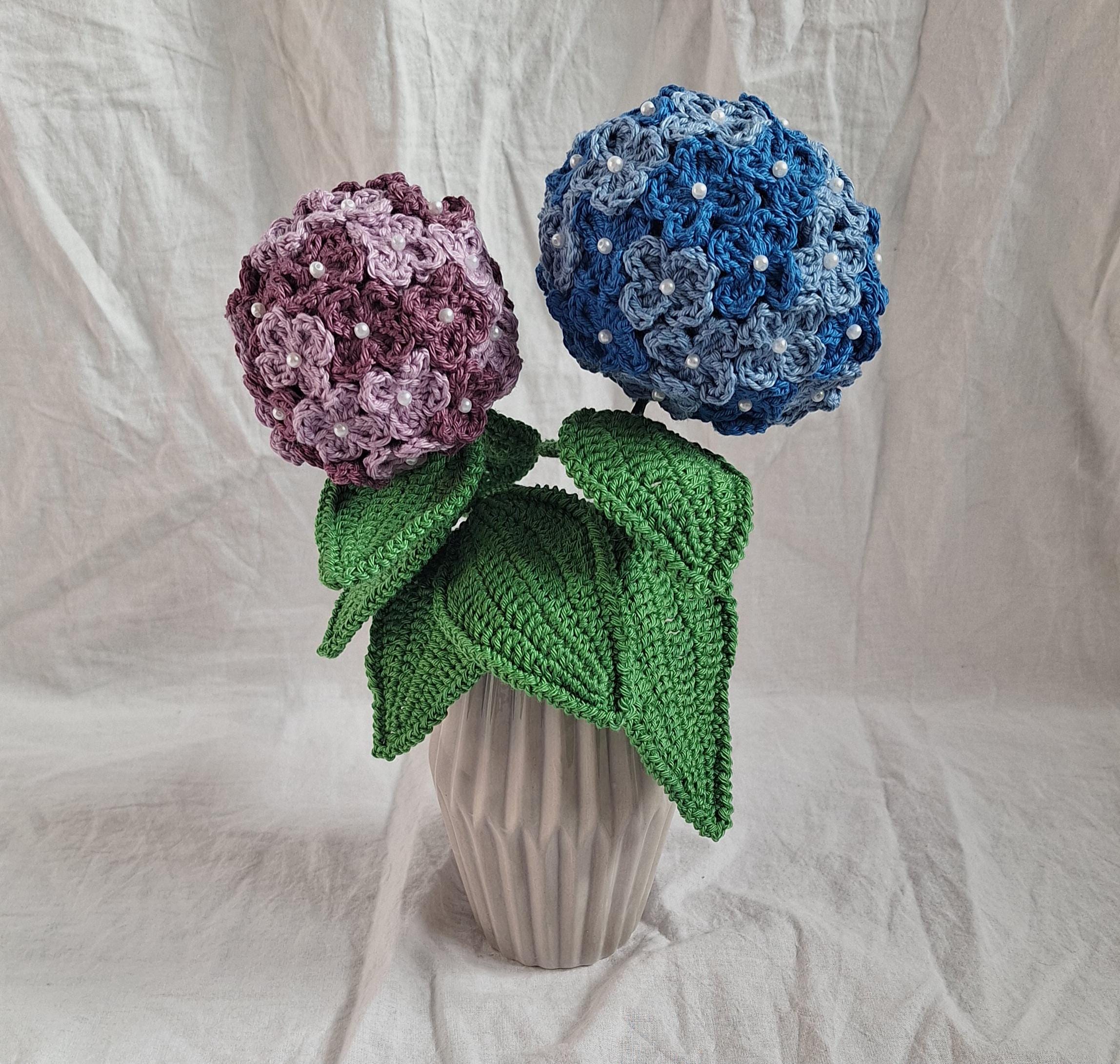 Hortensie - Hydrangea - Crochet Pattern - Etsy