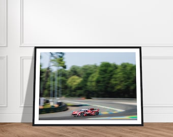 Toyota GR010 Hybrid | Klassisches Rennauto-Poster | Motorsport Poster | Rasse | Auto Wand Kunst | Motorsport Geburtstagsgeschenk | Supersportwagen Druck
