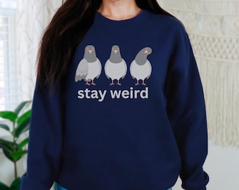 Pigeon Sweatshirt, Birdy Gift, Pigeon Shirt, Pigeon Gifts, Pigeon Sweater, Funny Sweatshirt, Pigeon T-shirt Tee, Tshirt, Bird Lover