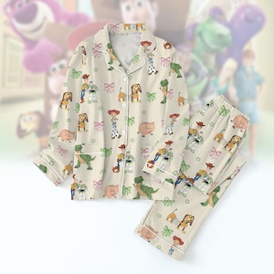 Toy Story Pajamas Set, Disney Toy Story Women Pajamas, Woody Jessie Buzz Lightyear Pajamas Pants, Cartoon Pajamas For Kids