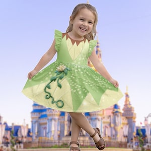 princess tiana toddler dress Tiana Costume for Kids The Princess and the Frog