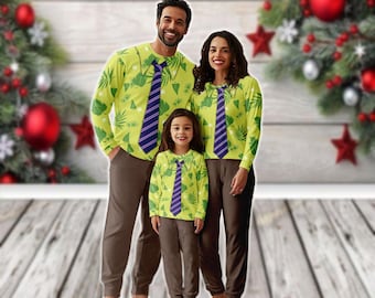 Nick Wilde Matching Family Pajamas Set, Disney Zootopia Cosplay Pajamas, Animal Kingdom Christmas Shirt, Xmas Disneyworld Costume