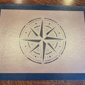 Beautiful Early American Floorcloth Placemats. Hand crafted, completely wipeable place mats. Lovely and so Functional