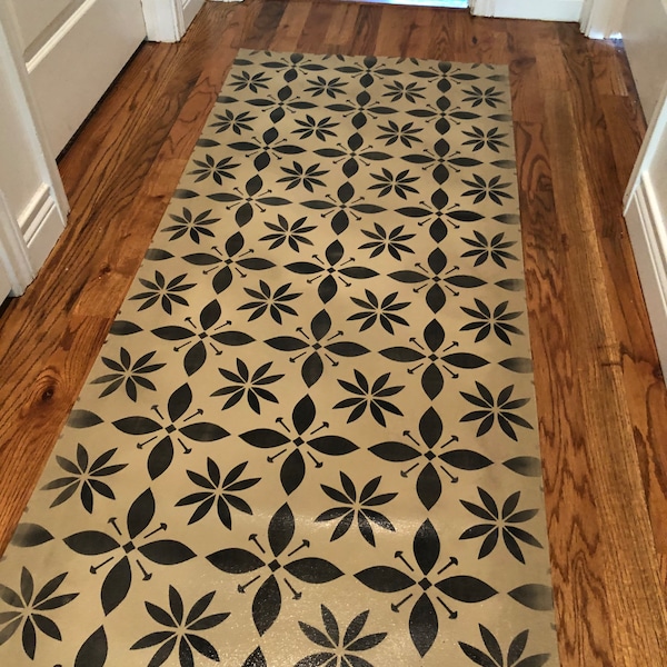 Linoleum Rug Etsy