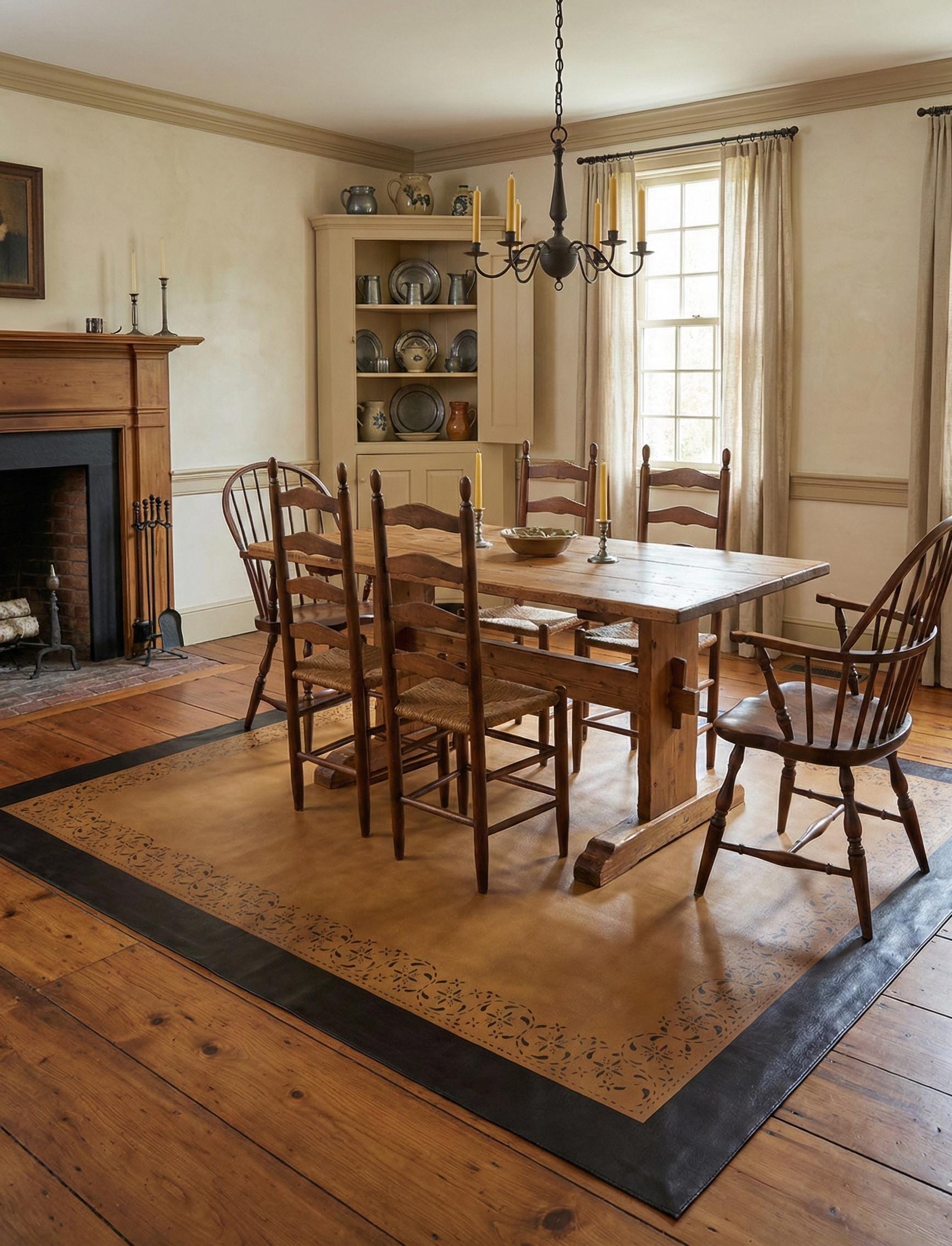 Primitive Colonial Dining Room