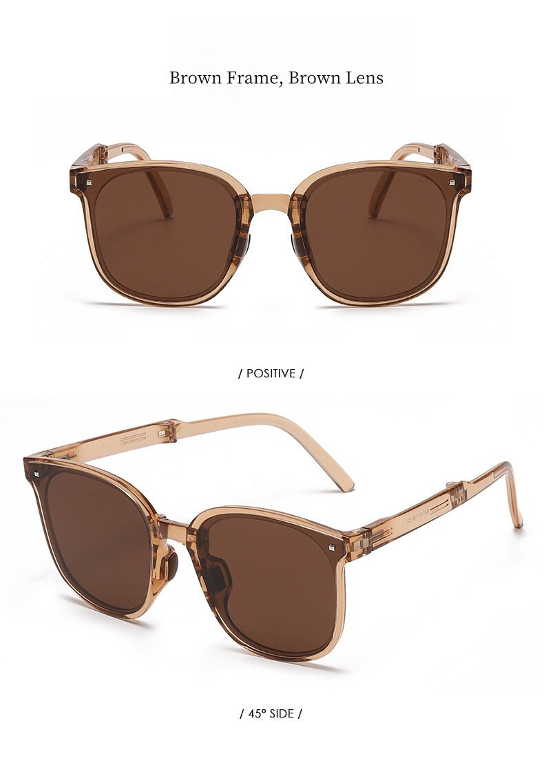 One pc stylish new 5 colors oval small plastic frame uv protection sunglasses