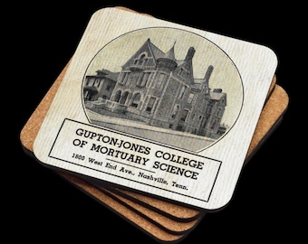 Mortuary School Coaster