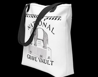 1920s "National Grave Vault" Tote