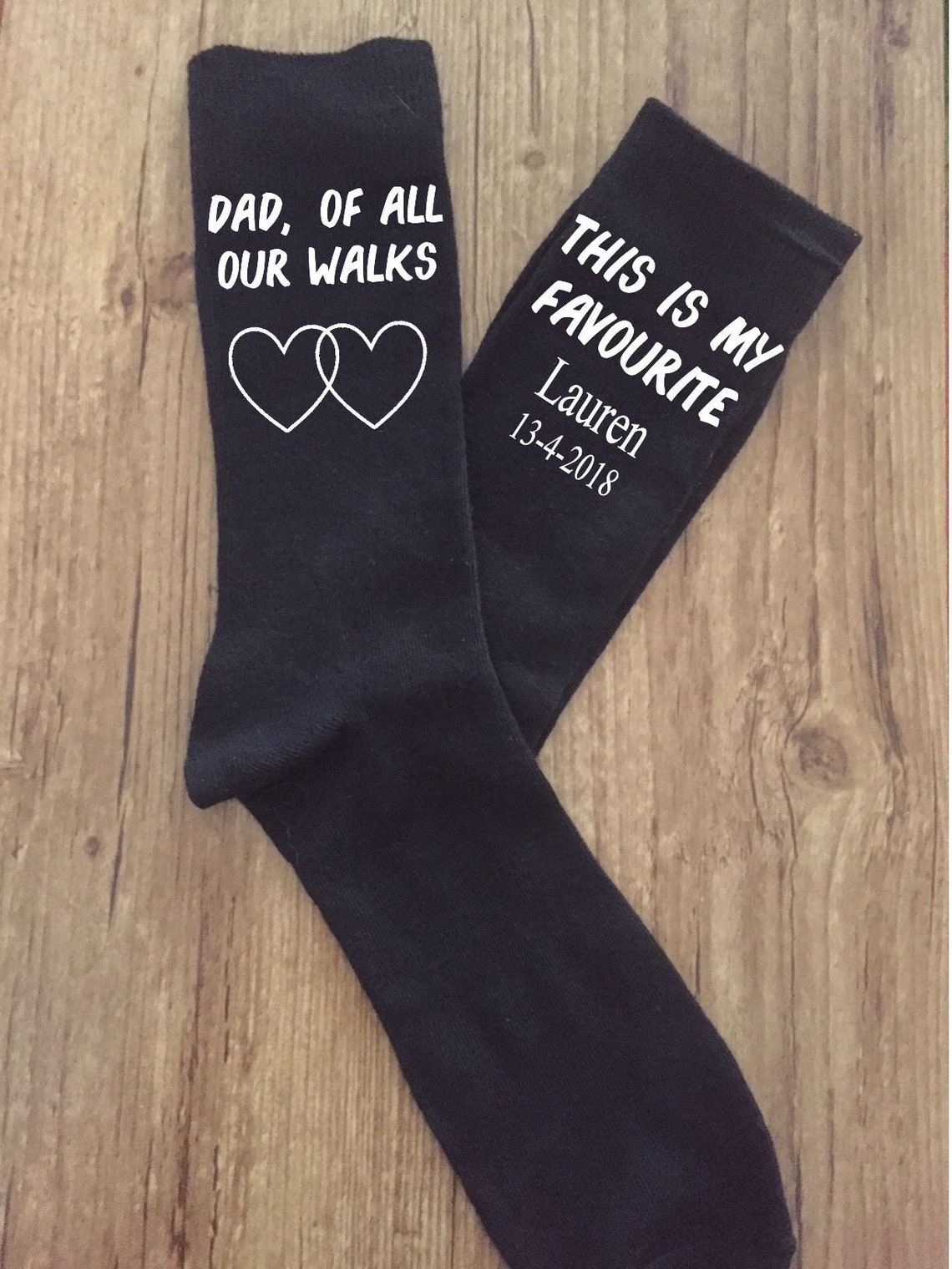 Father of the Bride Wedding Socks Personalized Of All Our | Etsy