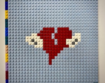 Herzlos baubare Brick-Art