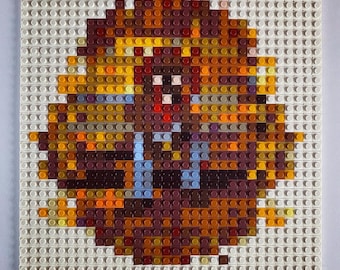 All Falls Down Buildable Brick Art