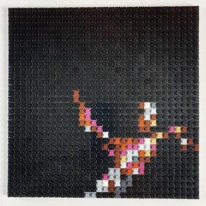 Telekinesis Buildable Brick Art