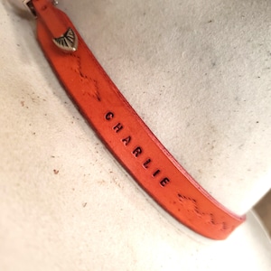 Custom Leather Hat Band - Aztec Western Stamped Hat Band - Tooled Custom Hat Band - Made in Canada - Choose Your Size and Color Hatband