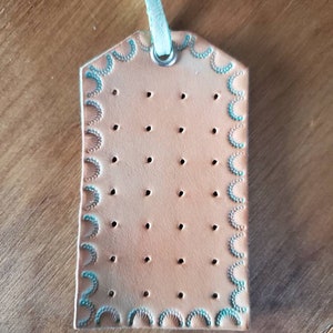Leather Earring Holder