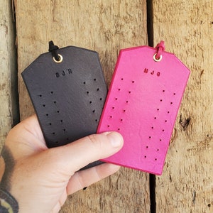 Leather Earring Holder