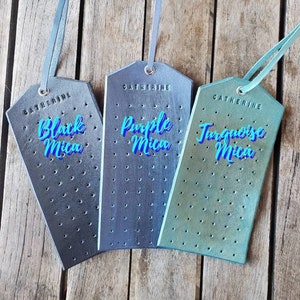Leather Earring Holder, Earring Organizer, Personalized Earring Rack