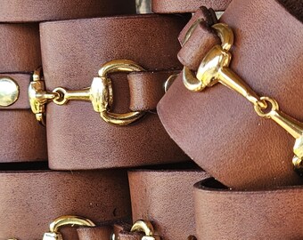 Set of 6 Equestrian Napkin Rings -  Horse Lover Gift