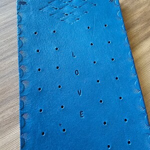Leather Earring Holder