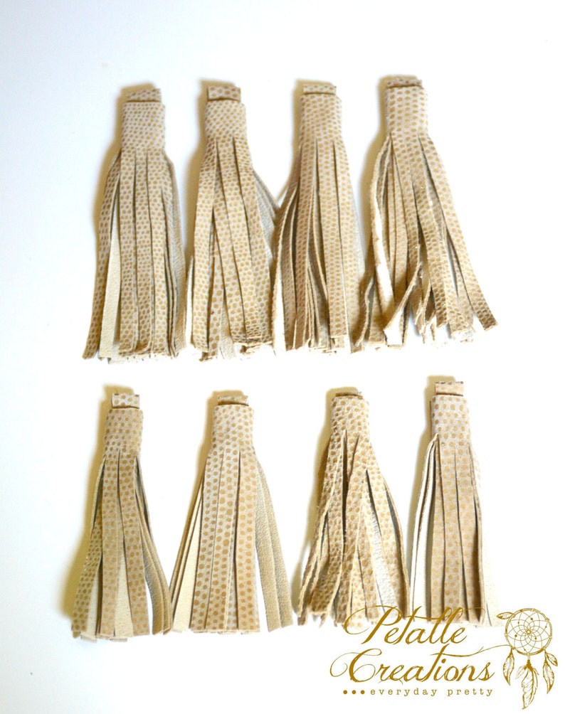 5 Pcs Leather Tassels Small Tassels Purse Supplies Zipper Etsy