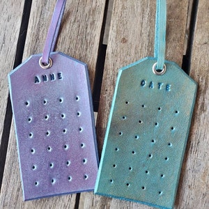 2 Leather Earring Holders, Custom Earring Storage, Leather Stud Racks, Leather Earring Holders, Personalized, Earring Racks